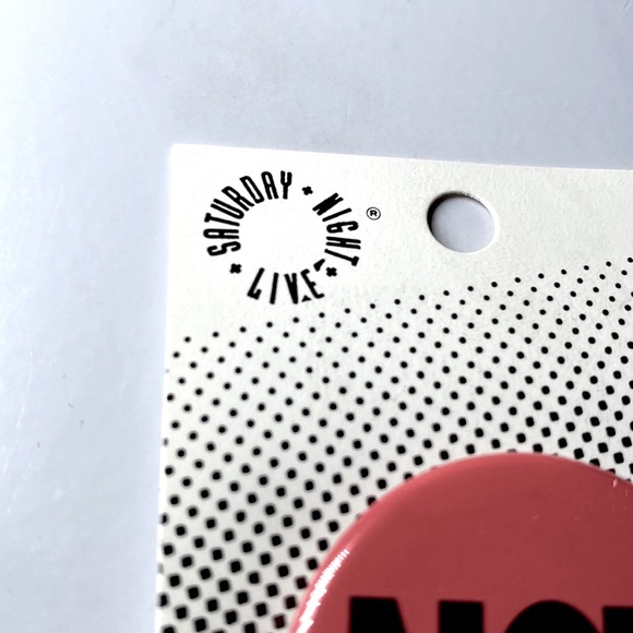 Vintage 90’s SNL Joke Pin from Wayne’s World “Not!” Sketch - Picture 2 of 3